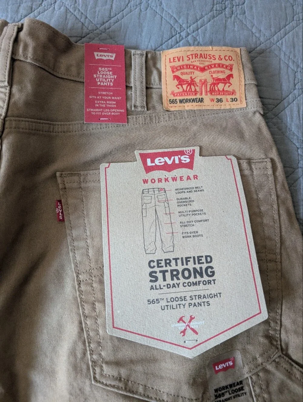 Levis new tags